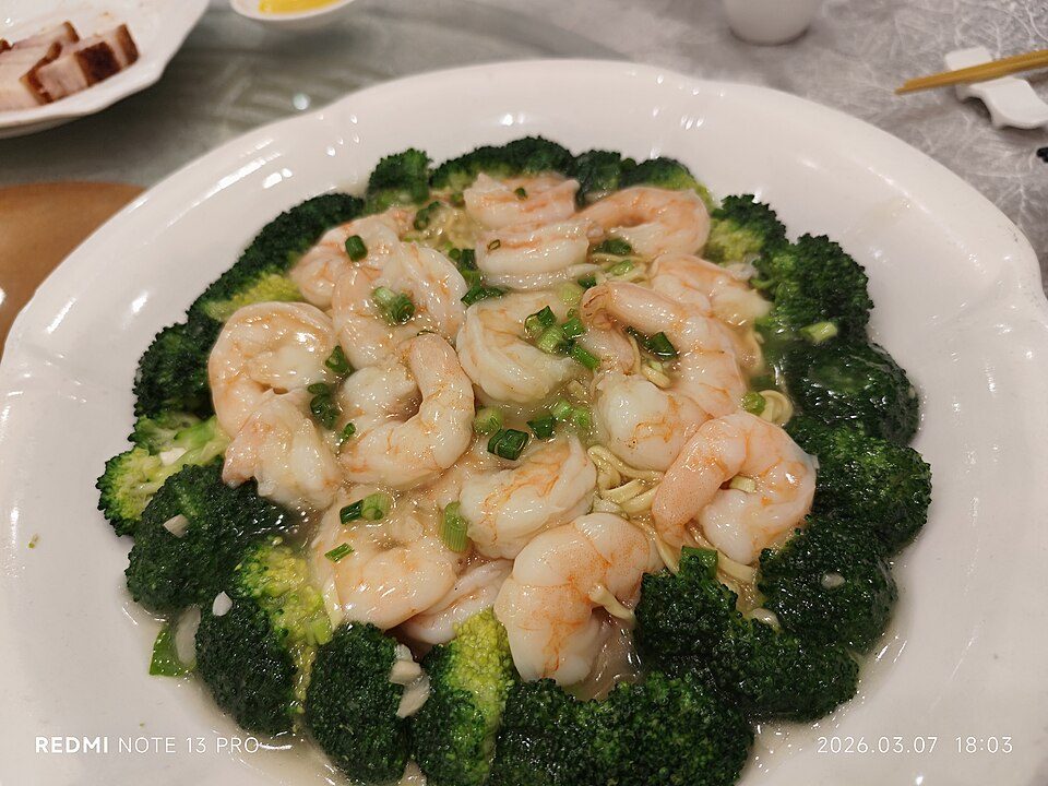 Shrimp with Broccoli