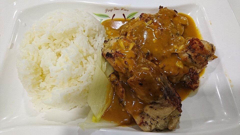 Chicken with Garlic Sauce